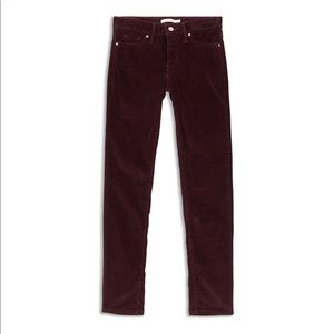 Levi’s 311 Shaping Skinny Jeans - Maroon
